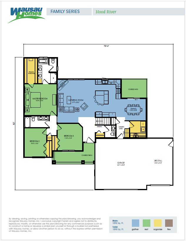 Hood River Floor Plan